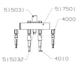 JUEGO FORZA PARA INYECTORES CON PINZAS